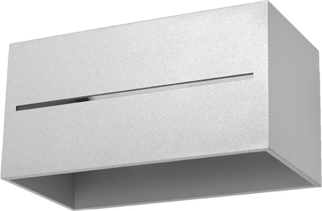 Applique Loft Lumilo Basalt Grigio Alluminio G9 - Atmosfera Metropolita