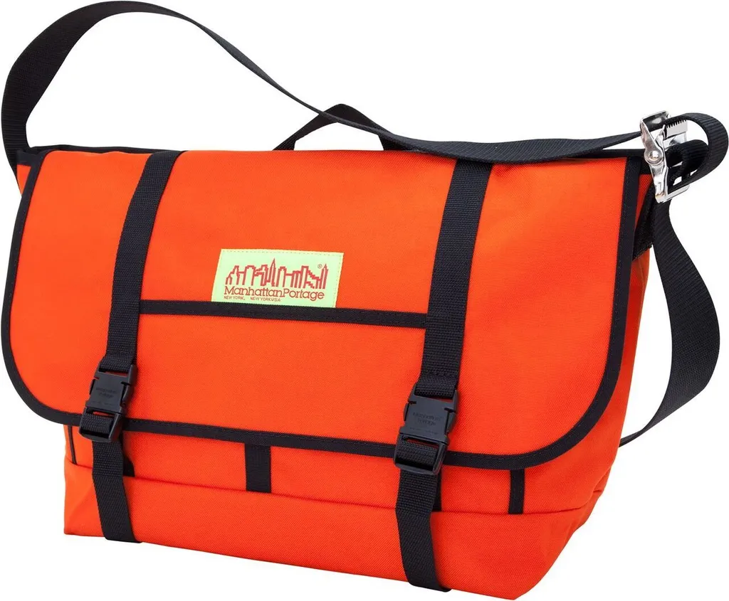 Sac Bandoulière Vélo 1615 Manhattan Portage Orange - Taille Moyenne M