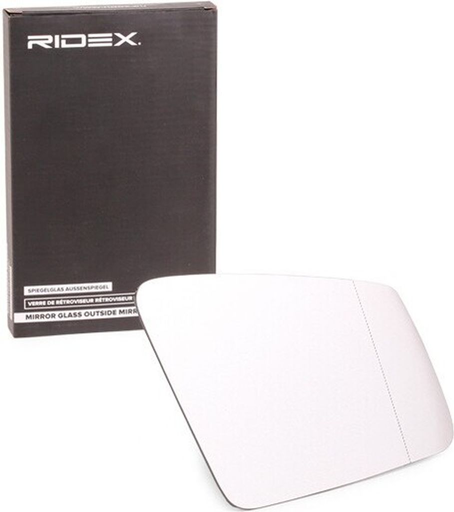 RIDEX Spiegelglas Außenspiegel Rechts passend für MERCEDES-BENZ C-Klasse Limousine (W204) C-Klasse T-modell (S204) E-Klasse Limousine (W212) Beheizt
