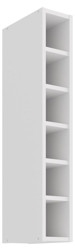 Hängeschrank Regal 15 Weiß Küchenzeile Küchenblock Küche Produktbild 