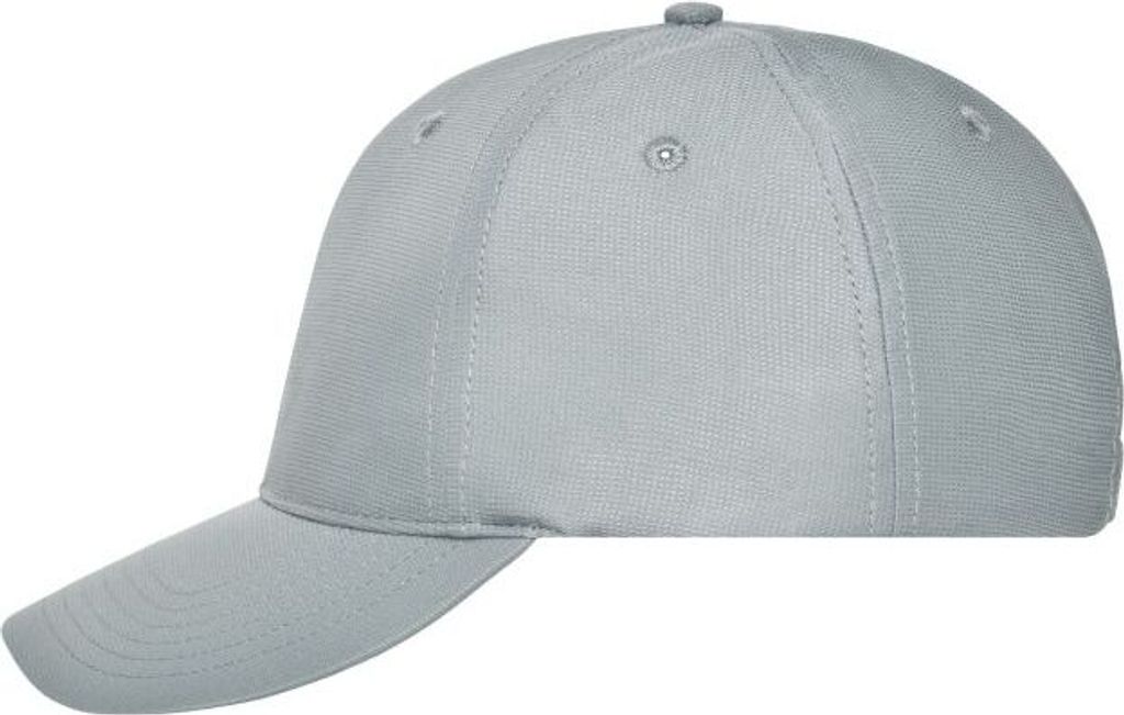 6 Panel Sun-Protection Cap grey, Gr. one size