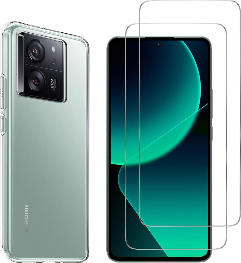 Housse pour Xiaomi 13T / 13T PRO avec 2 protections d'écran Image du produit 