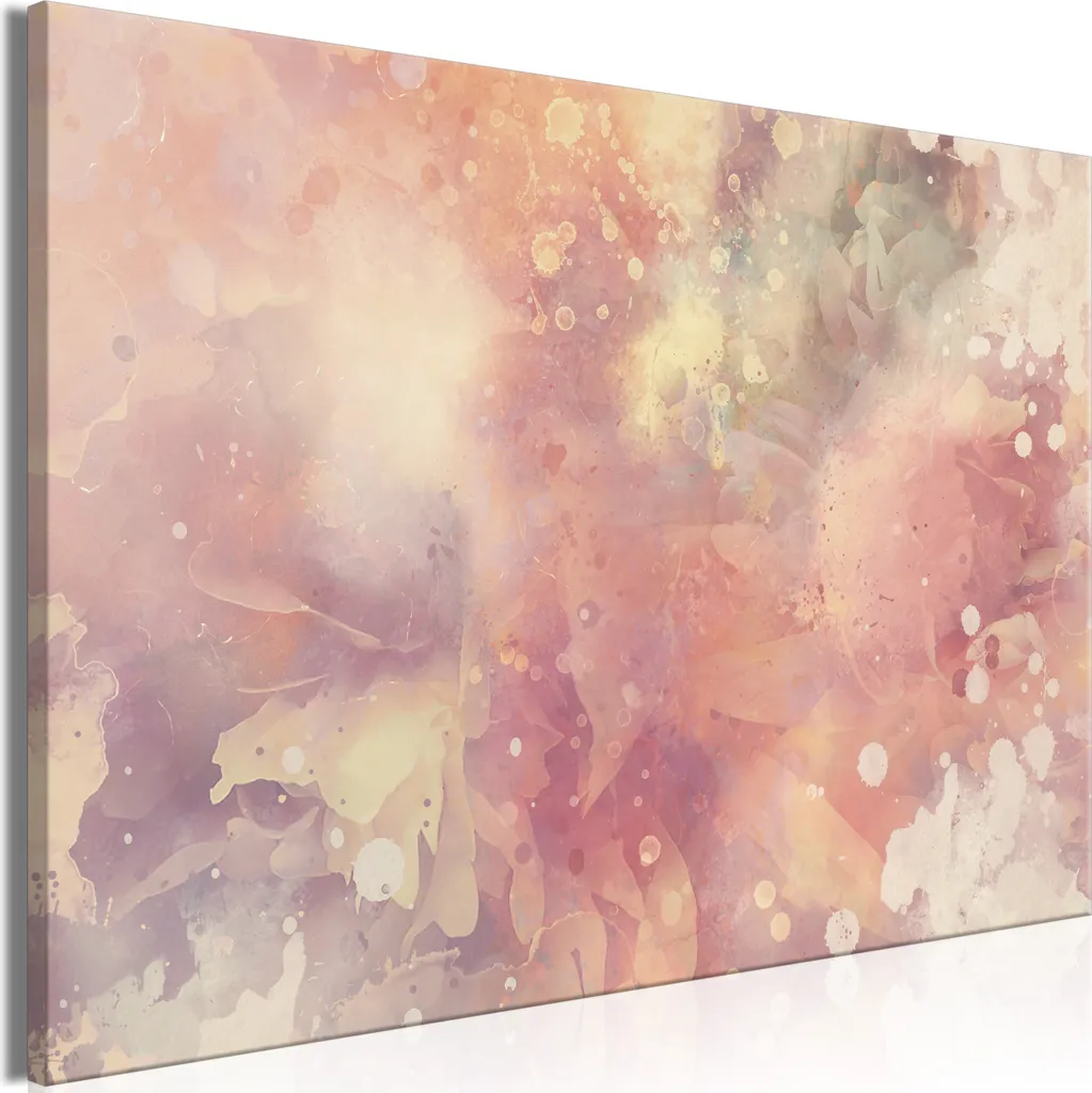 Decorazione Parete Astratta 60x40 cm - Quadro Moderno Esplosione Colori