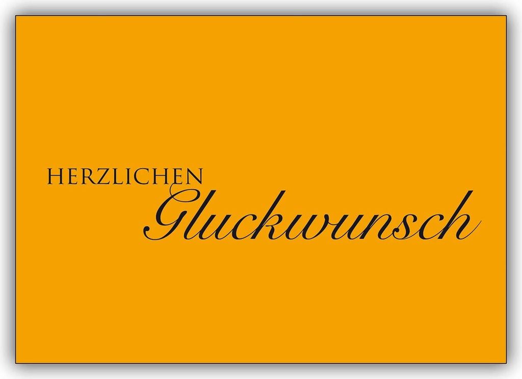 5x Nicht Glück sondern Gluckwünsche auch lustig als NeujahrkarteSilvesterkarte