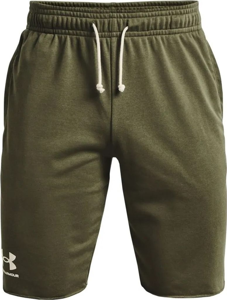 Under Armour Herren Rival Terry Shorts - 1361631 , Farbe:Dunkelgrün, Textil:XL