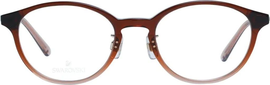 Swarovski SK5407-D 050 Occhiali da Vista Donna 49mm Montatura Marrone - 6