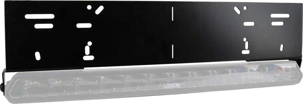 Kit Montage Plaque d'Immatriculation Ledson Epix 20+ Duo en Acier Renforcé