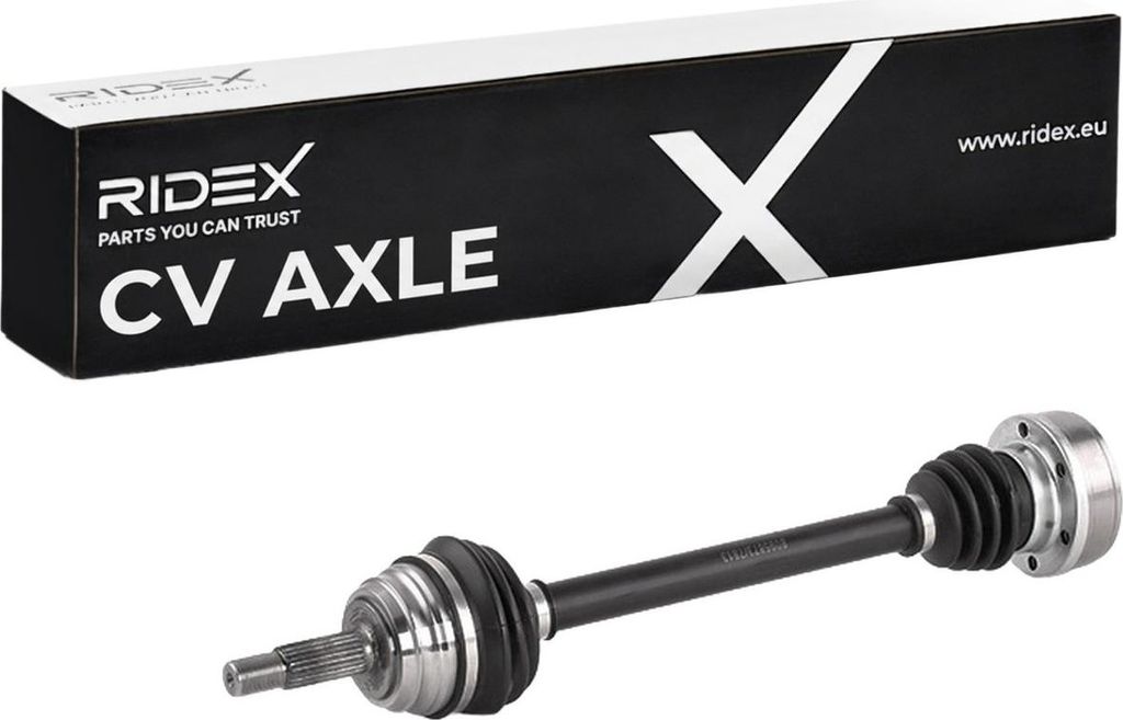 RIDEX 13D0007 Antriebswelle Vorne Links für VW Caddy III Kombi (2KB, 2KJ, 2CB, 2CJ) GOLF II (19E, 1G1) GOLF I Cabriolet (155) SCIROCCO (53B) Jetta II