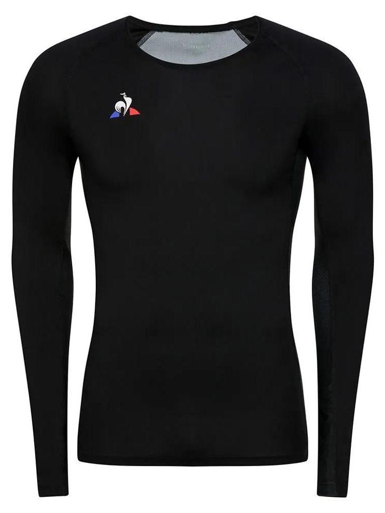 Le Coq Sportif Training Foosmartlayer Langarm-t-shirt Schwarz L Mann Schwarz L
