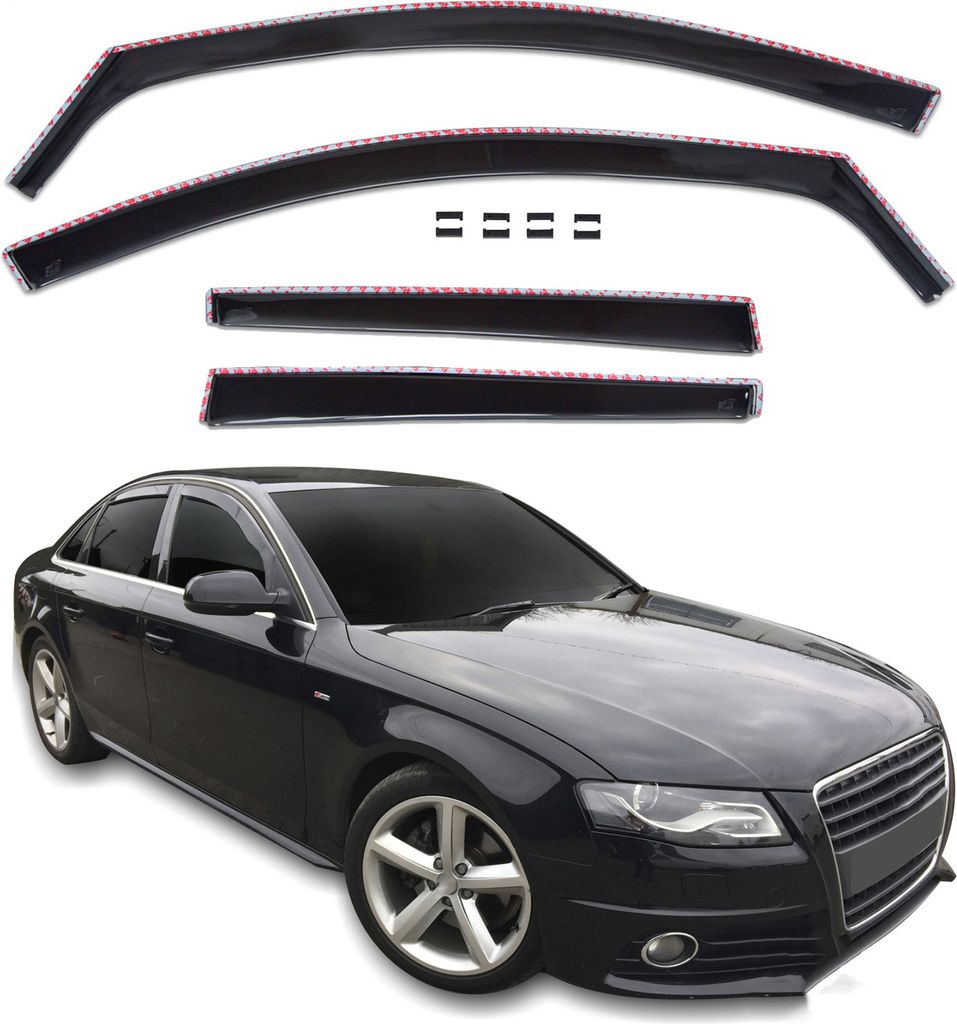 J&J AUTOMOTIVE | GP Windabweiser Für Audi A4 B8 2009-2015, Produktbild 