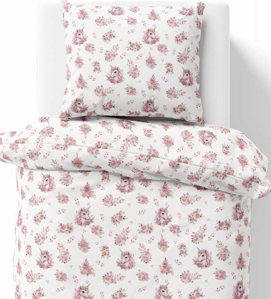 Kinderbettwäsche 140x200 Einhorn XOXO Dreams