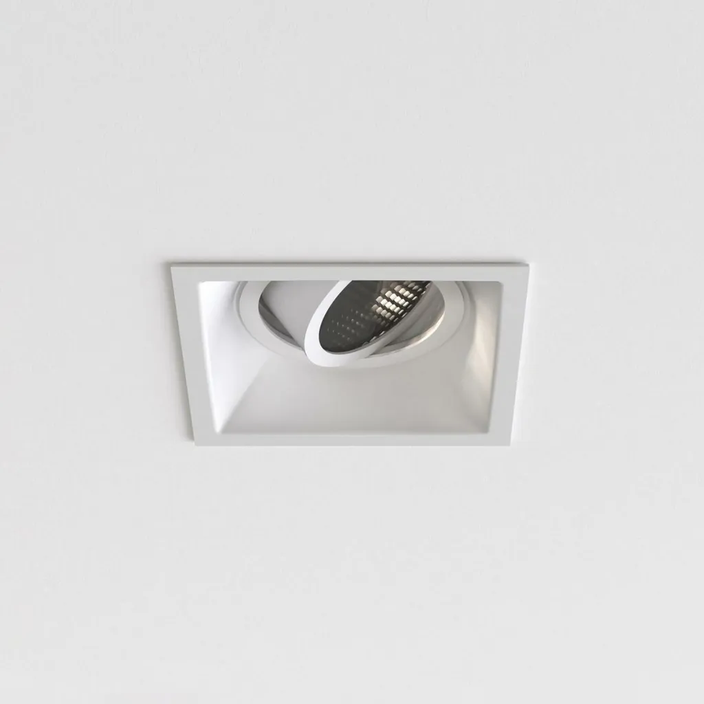 Astro Minima Slimline Square 1249042 Spot Encastré Blanc Orientable 6W