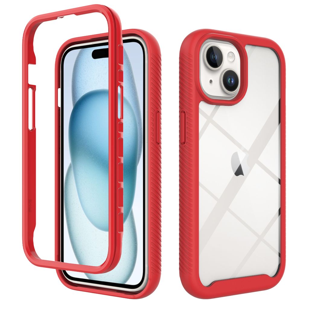 Pouzdro pro iPhone 15, Hybrid Průhledné Zadní Kryt, Obrázek produktu 
