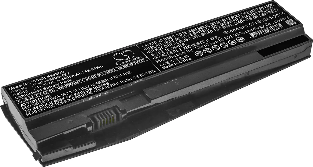 Batteria TECHTEK per Hasee T6-X5 T6Ti-X5S - Torna Portatile!