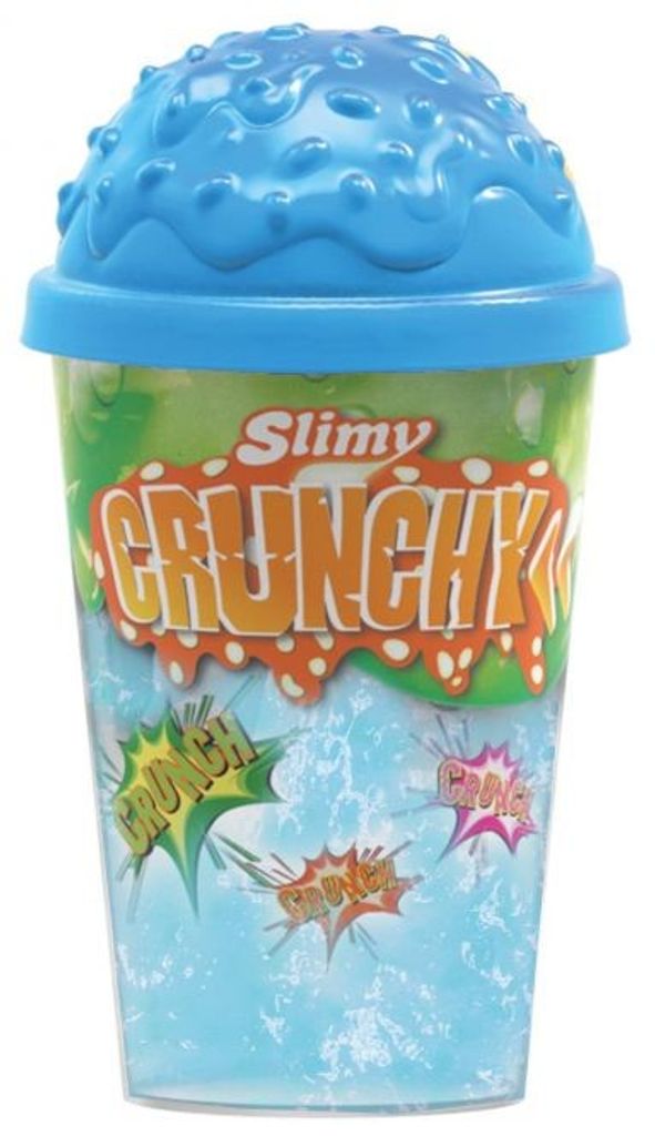 Slimy - Crunchy - Knisterschleim im Becher - verschiedene Farben - 1 Stück