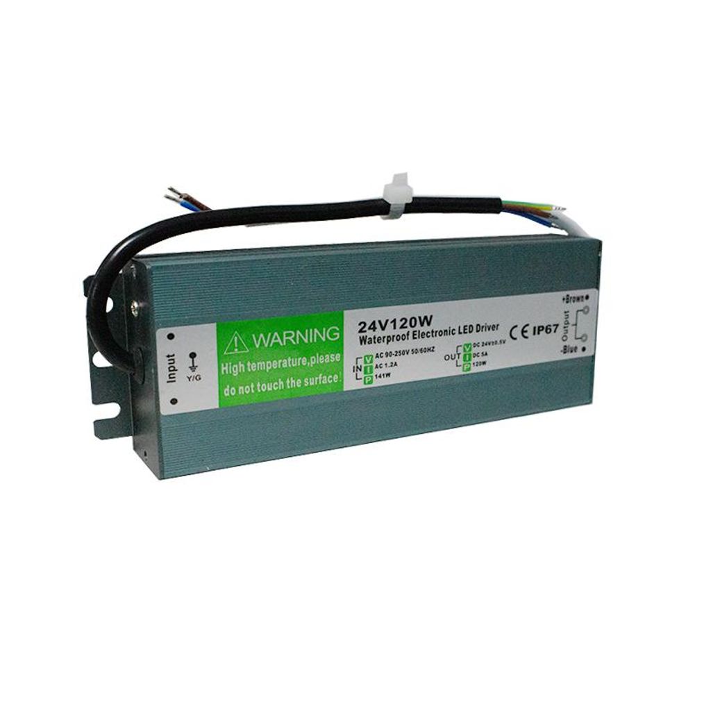MasterLED LED Netzteil IP67 24V 120W 5A wasserdicht Produktbild 