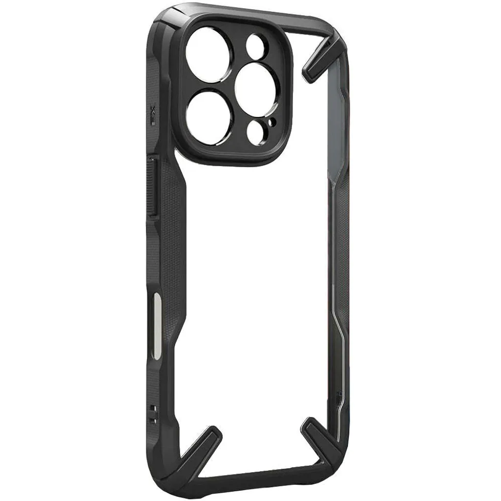 Custodia Ringke Fusion X per iPhone 16 Pro Black: Robustezza Top - 12