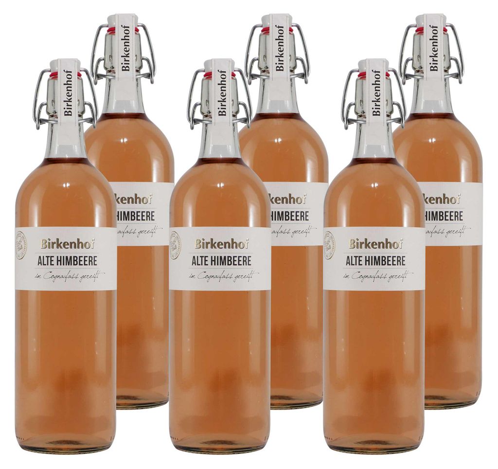 Birkenhof Alte Himbeere Beerenbrand (6 x 1,0L)