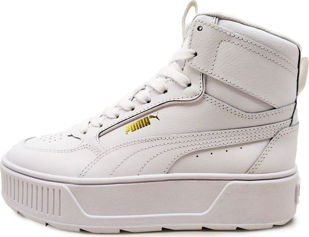 Puma Karmen Rebelle Mid White White Größe EU 39 Produktbild 