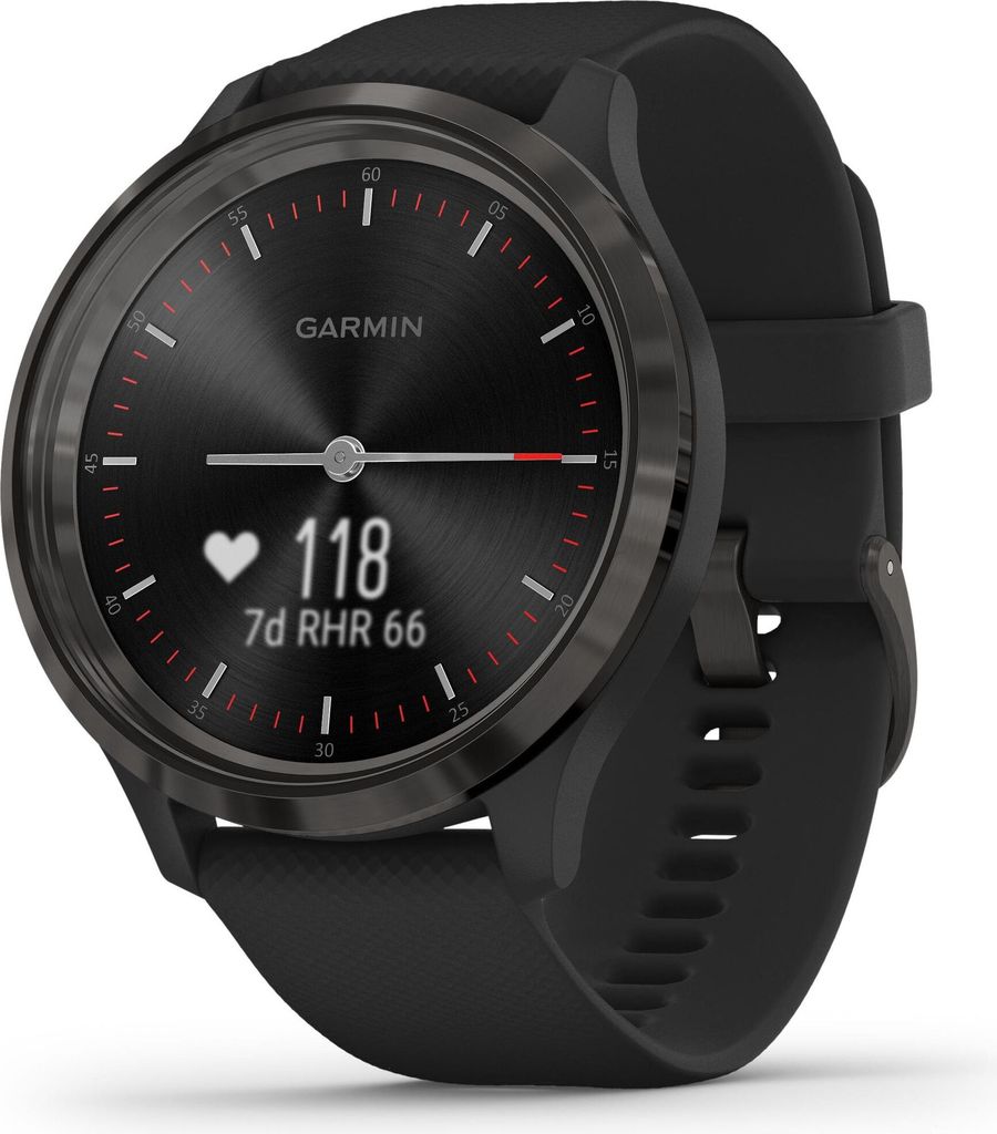 Garmin Vivomove 3 Sport Schwarz Gun Metal Produktbild 