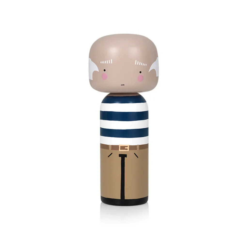 Figurine Picasso Lucie Kaas en bois peint main : Collection Sketch.inc