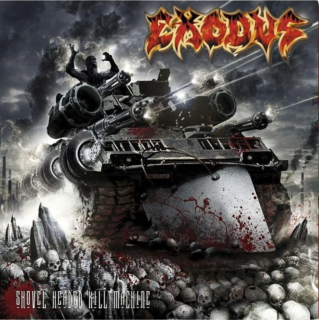 Double Vinyle Exodus Shovel Headed Tour Machine Rouge pour Collectionneur