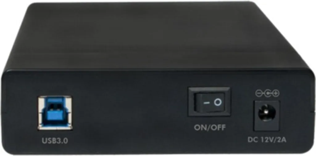 Boîtier Disque Dur LogiLink UA0276 SATA III vers USB 3.0 Noir Robuste