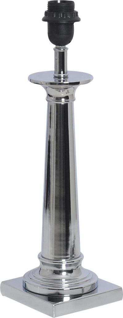 Näve Fuß-Tischleuchte - Material: Metall + Kunststoff - Farbe: chrom; 122842