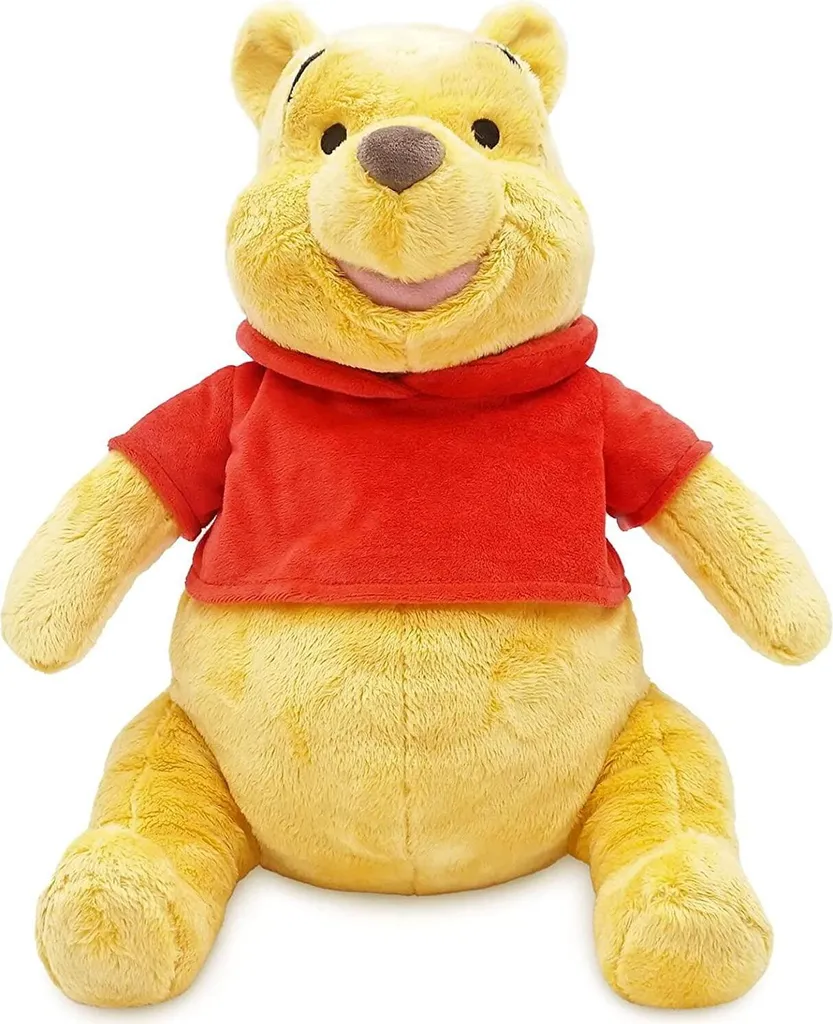 Ours en peluche Winnie Disney 32 cm, texture ultra douce et moelleuse