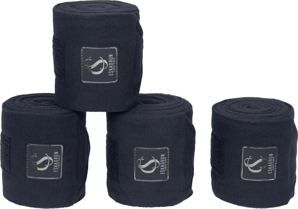 Eskadron Fleece Bandagen navy Classic Sports 25 F/S, Größe:Pony