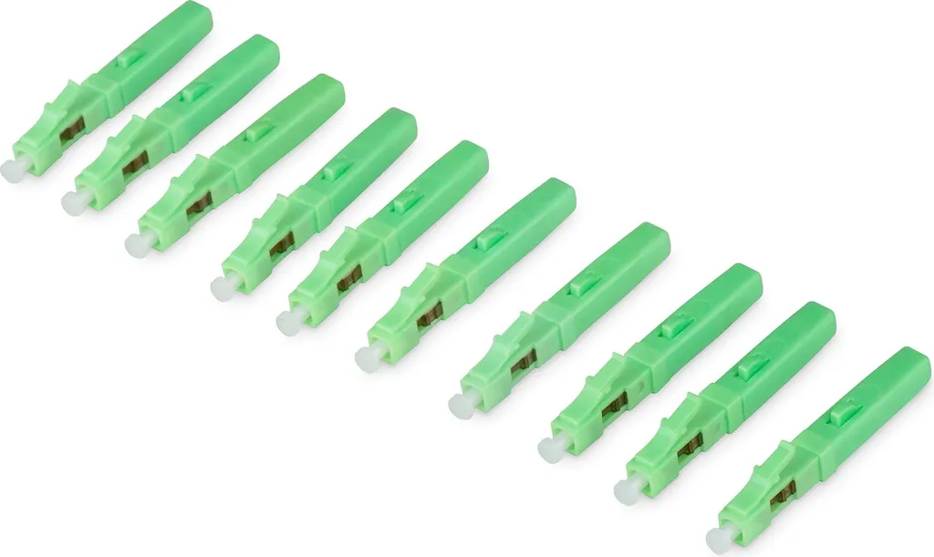 Connecteur fibre optique FTTH LC/APC monomode pour déploiement