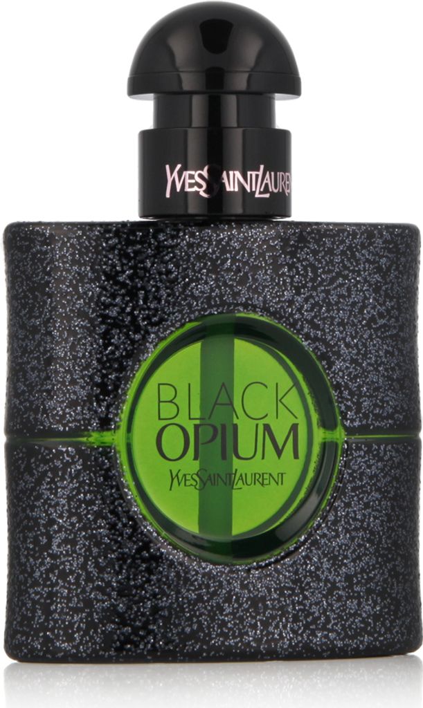Yves Saint Laurent Black Opium Illicit Green, Frauen, 30 ml, Nicht nachfüllbare Flasche, Mandarine, Birne, Jasmin, Orangenblüte, Kaffee, Vanille