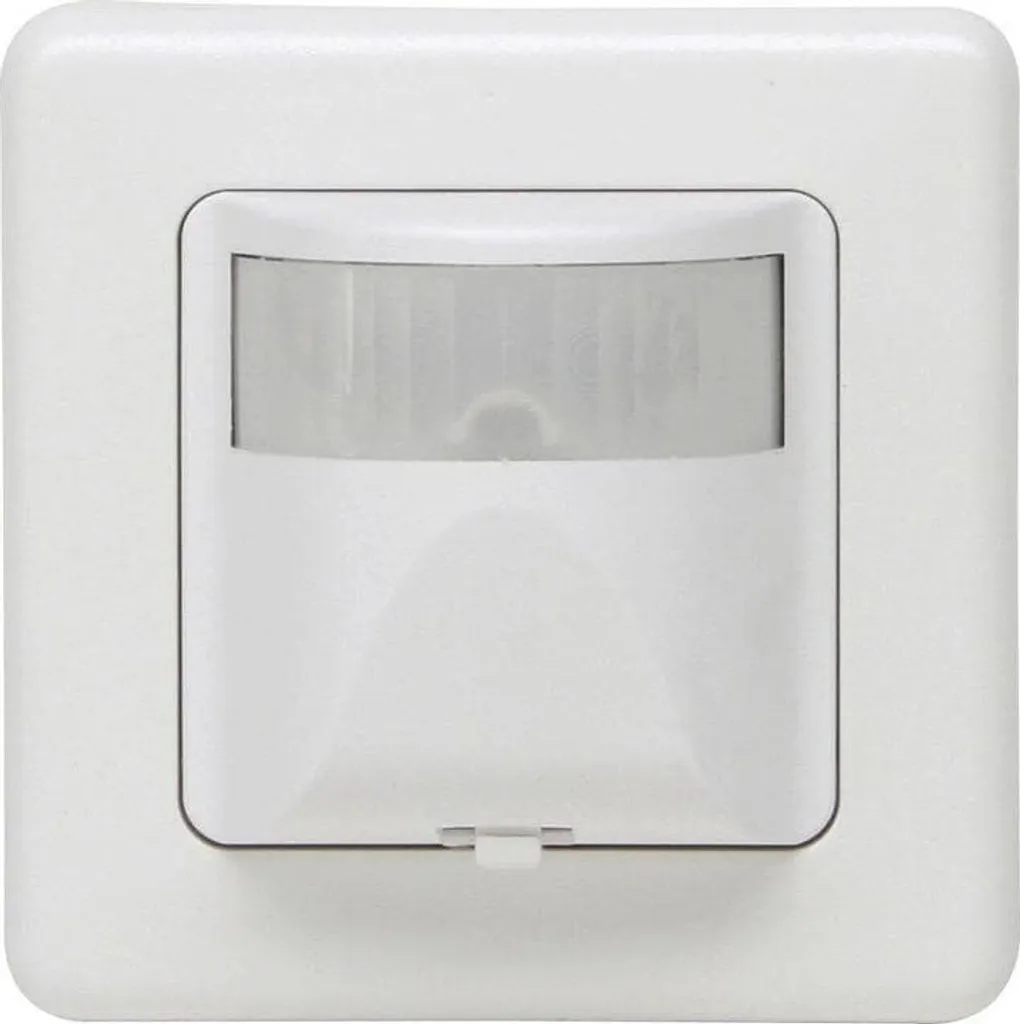 Capteur Infrarouge 180 Degrés Blanc Filaire IP20 pour Montage Mural