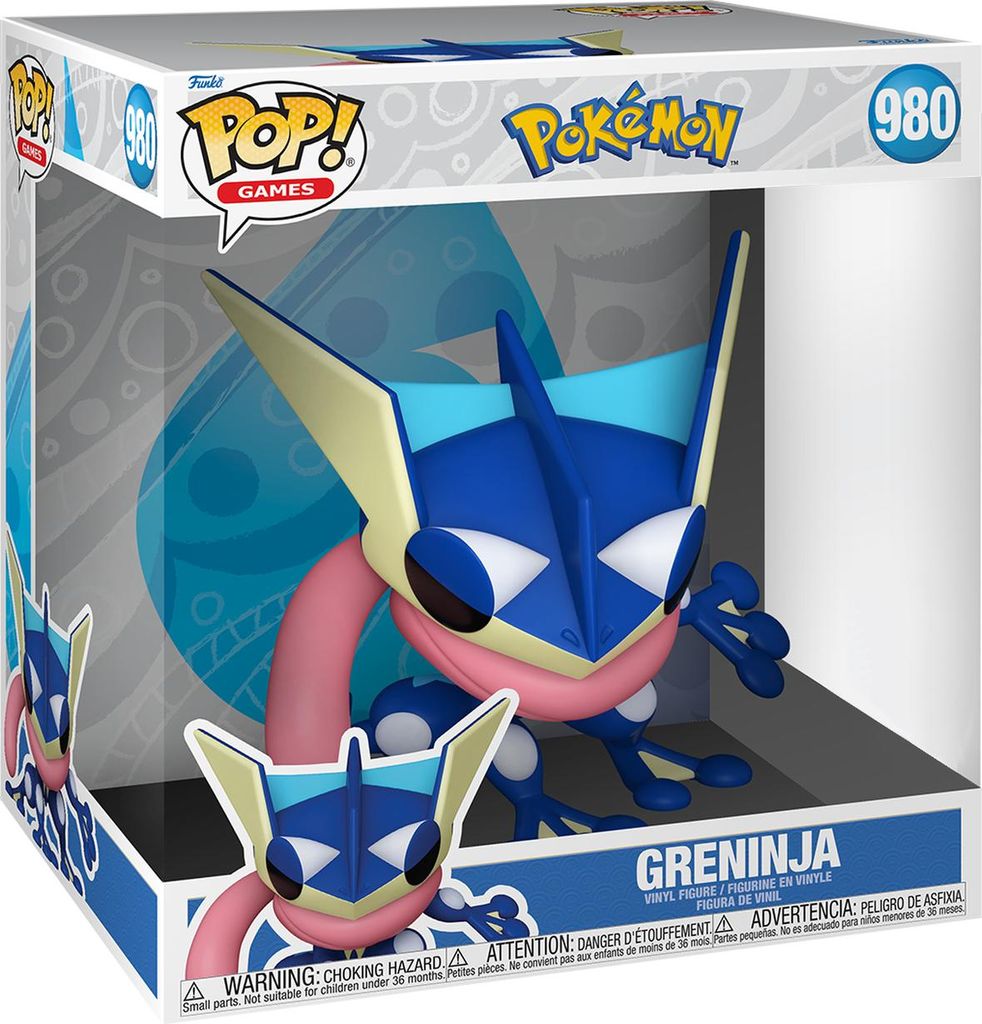 Pokémon - Greninja 980 Funko Pop! Vinyl Figur Produktbild 