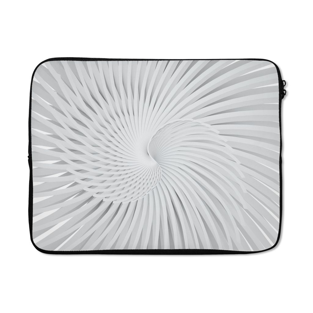 MuchoWow Laptop Hülle 13 Zoll Hintergrund - Formulare - Spirale Laptoptasche - Laptophülle - Sleeve - Rundumschutz