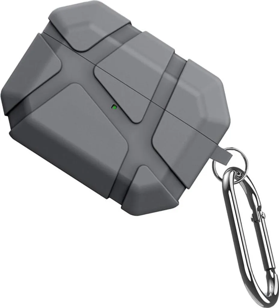 Cover AirPods Pro 2 TPU INF Grigio - Protezione Antishock e Dust-Proof