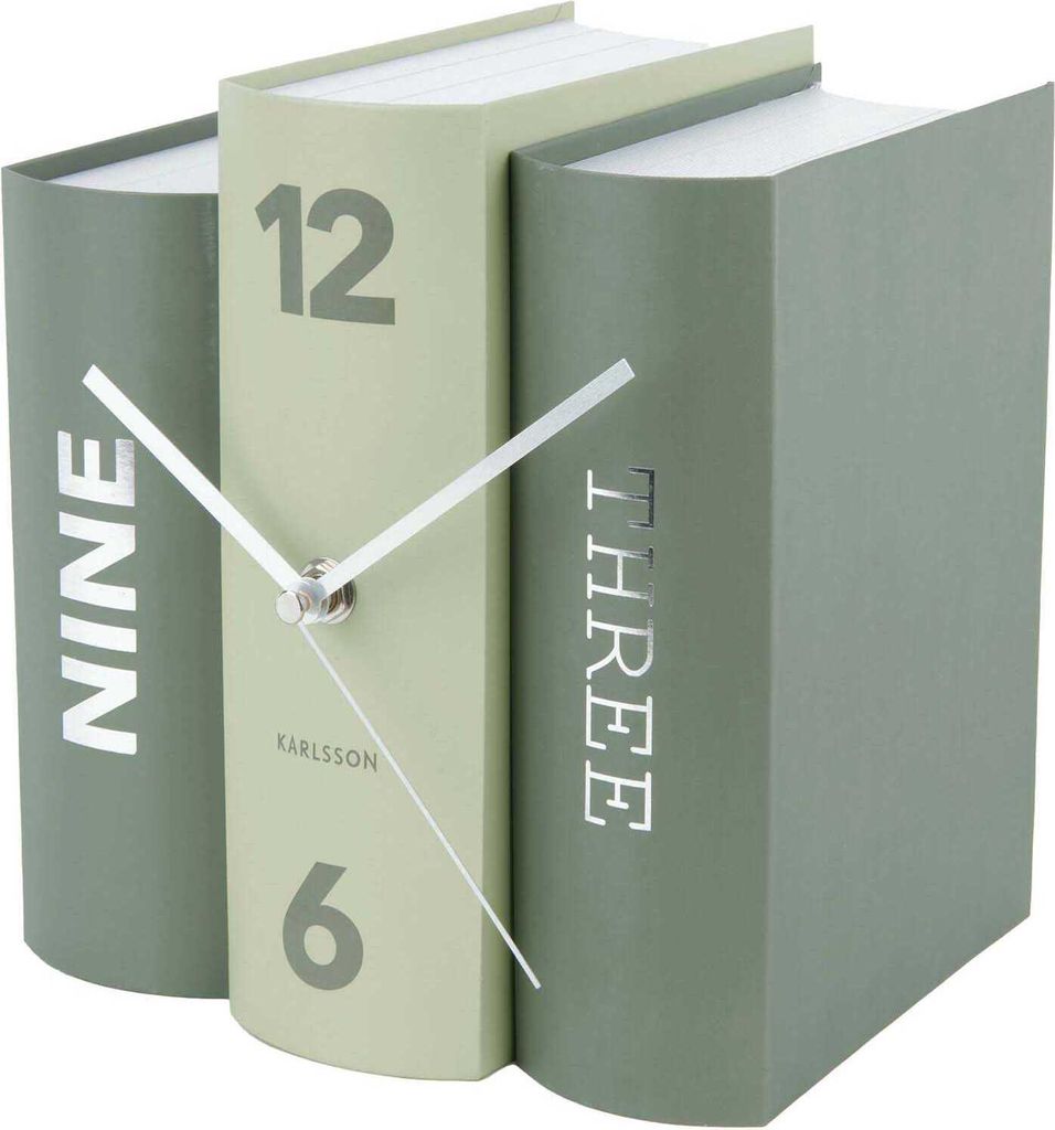 Orologio a libro moderno - Karlsson Modello: KA5756GR Immagine del prodotto 