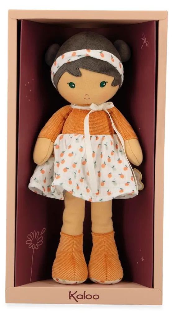 Poupée Kaloo Eloise 32 cm, peluche souple et lavable pour petits enfants