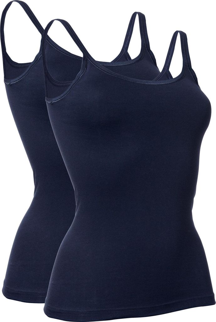 Con-ta Damen-Unterhemd 2er-Pack marine 44