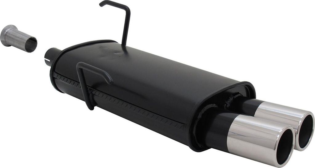 Echappement sport Novus pour Peugeot 206 2x76mm silencieux Image du produit 