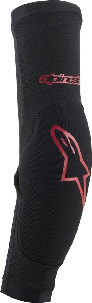 Alpinestars Paragon Plus Ellenbogenprotektoren, schwarz/rot, L
