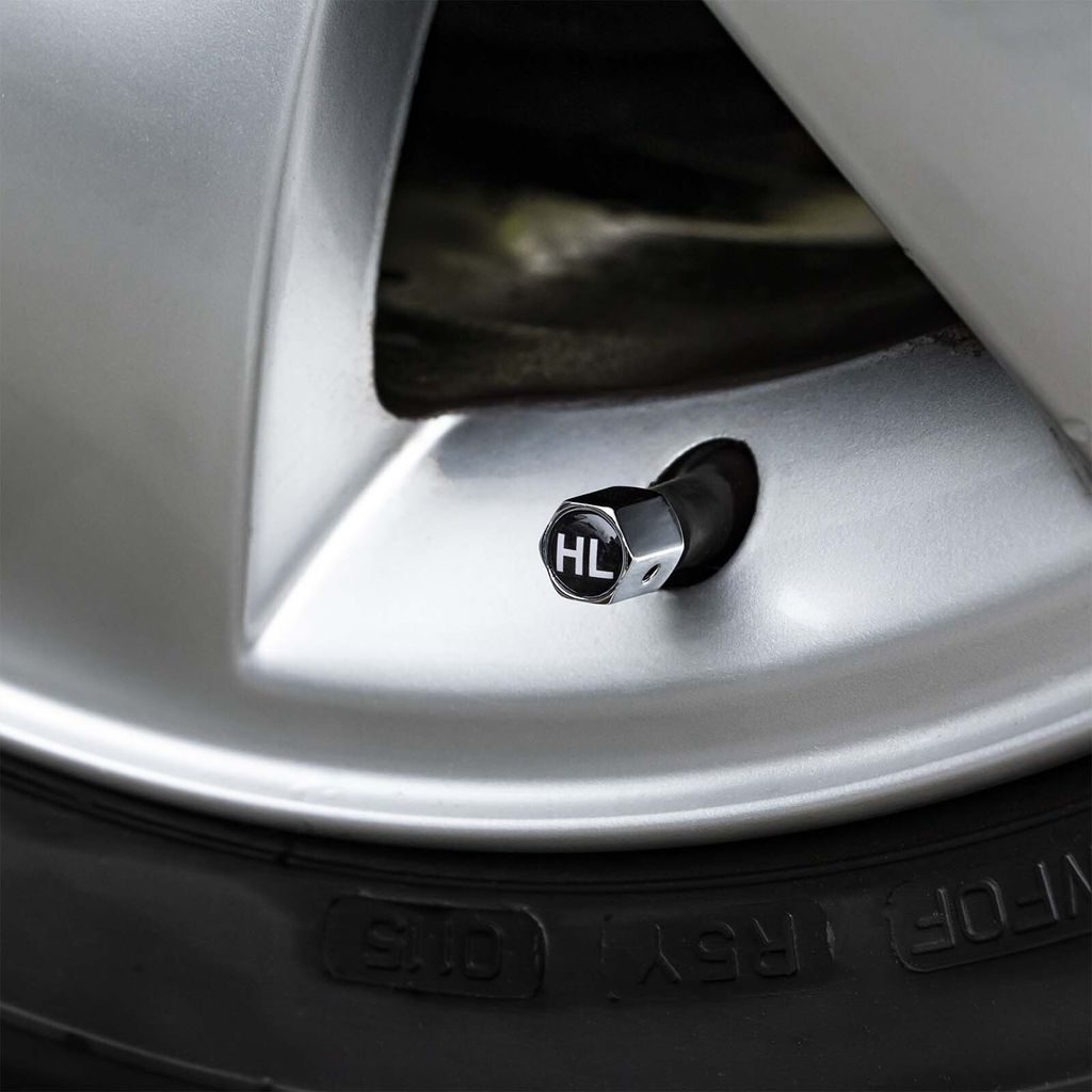 4 Stück Maserati Ventilkappen - Stylische Reifenventil-Kappen Für Quattroporte