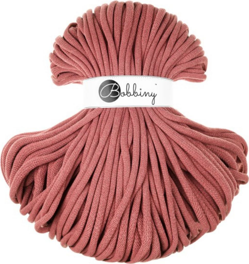 Bobbiny Jumbo 9 mm 100 m Peony Schnur