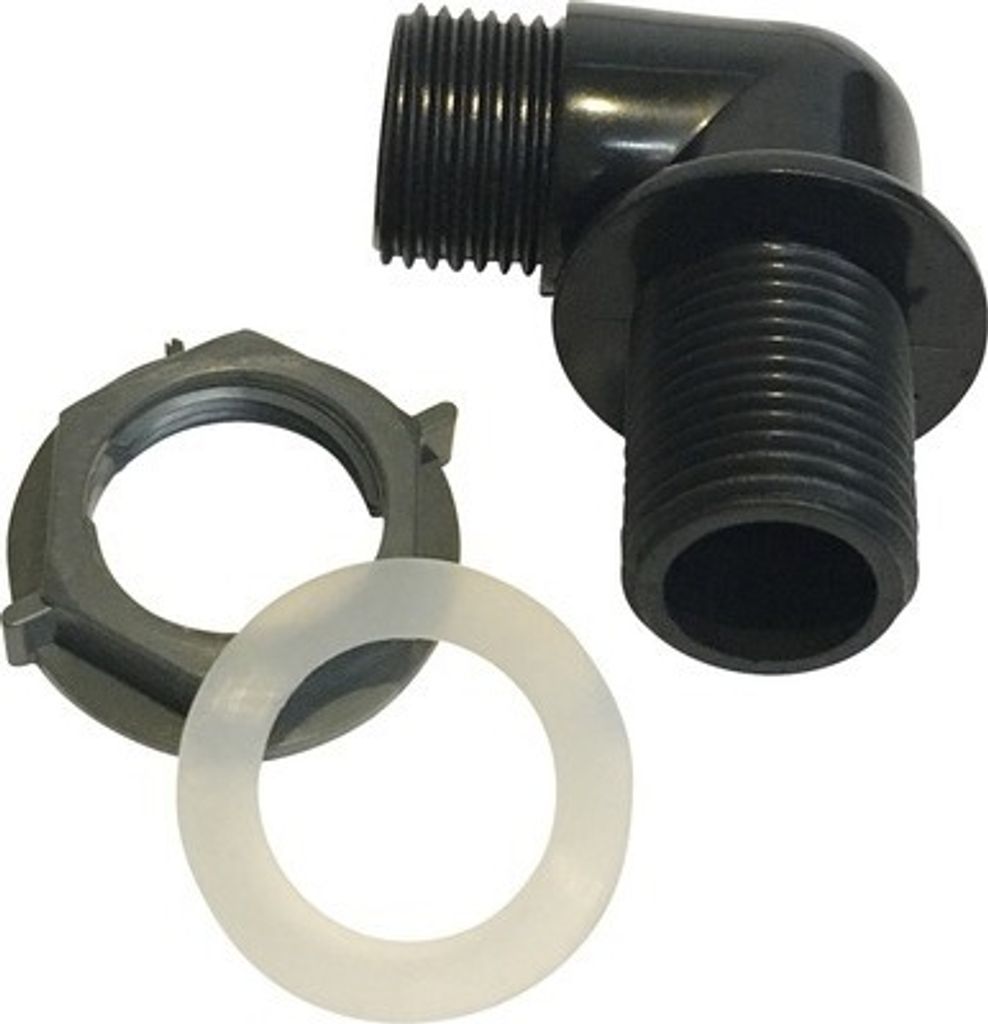 Aurlane 90' Verbinder schwarz für Handbrause der Produktbild 