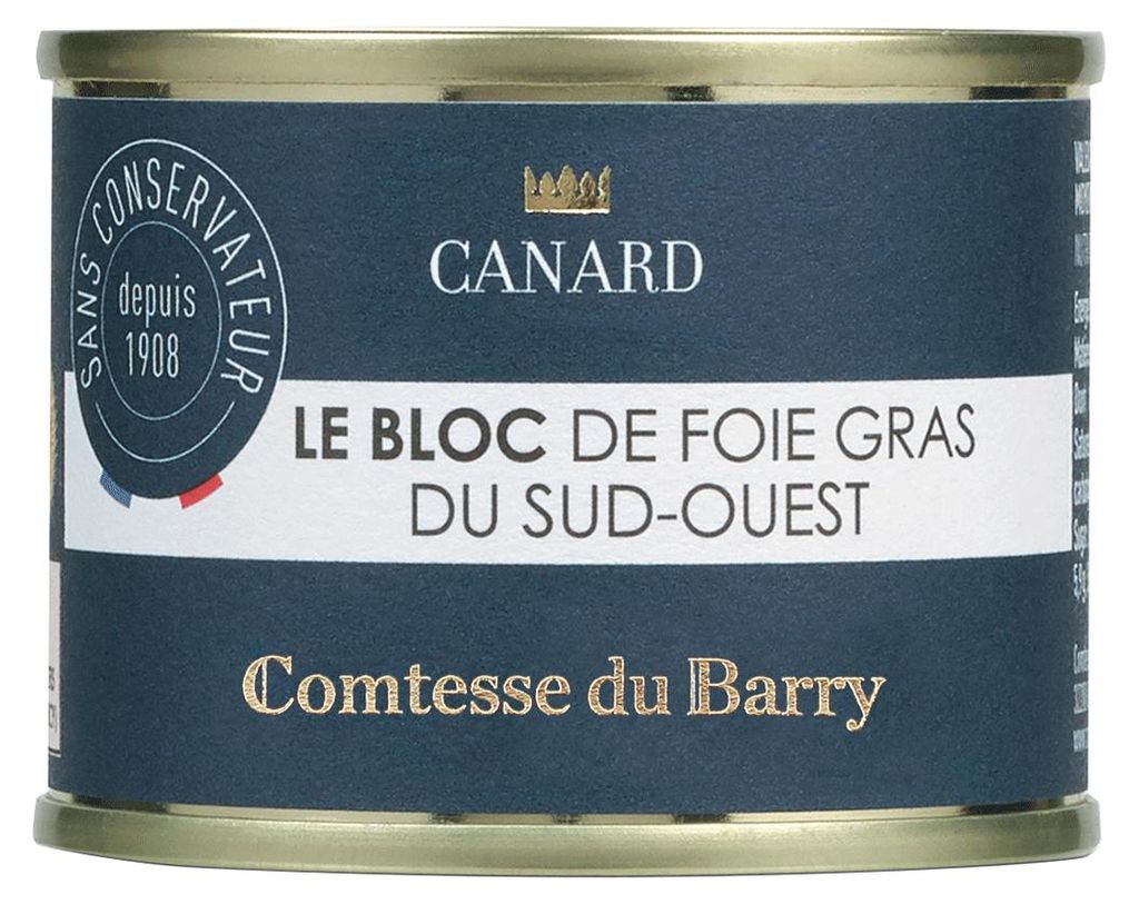 «Contessa du Barry» «Foie gras d'anatra». Immagine del prodotto 