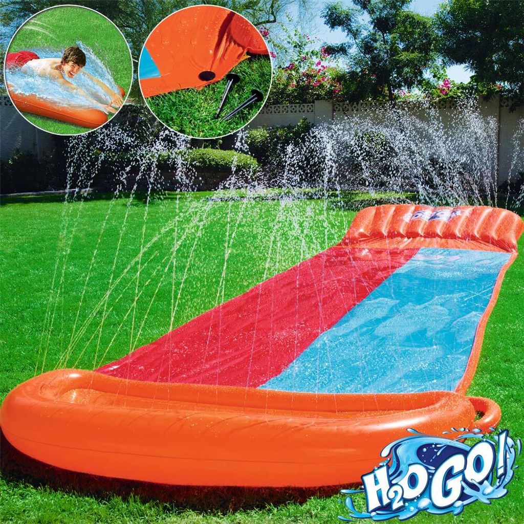 Bestway H2OGO Wasserrutsche Double Slide 52255 Produktbild 