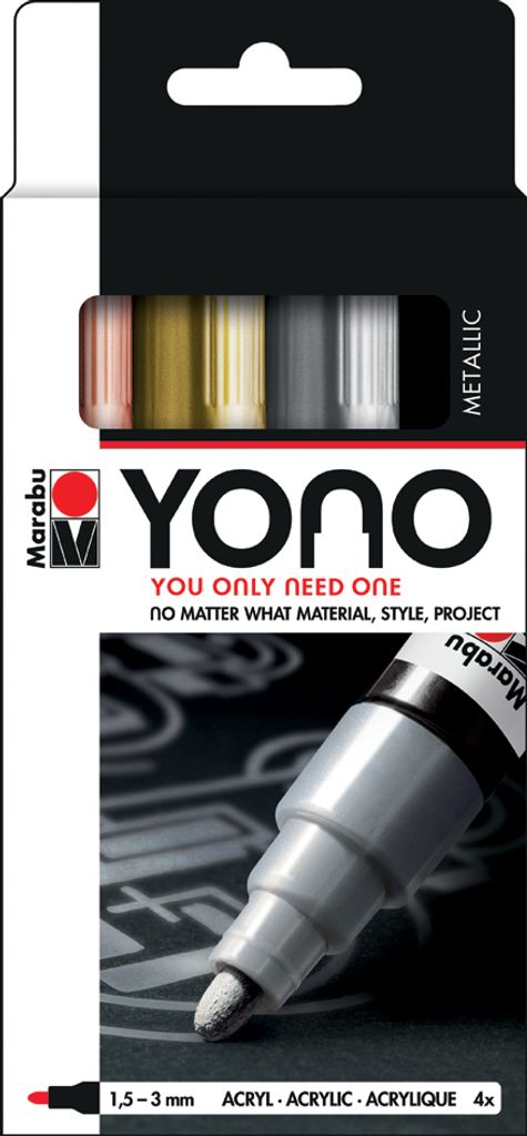 Marabu1240000004001 Marcatore acrilico Marabu "YONO", 1,5 - Immagine del prodotto 