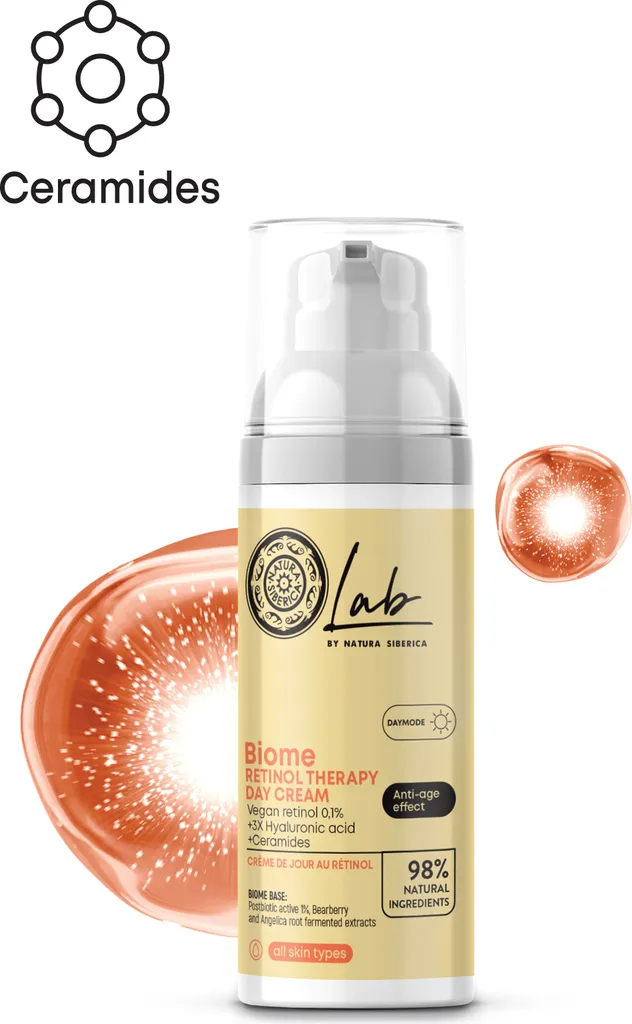 Natura Siberica Lab Biome Retinol Therapy Crema Giorno 50ml Luxury Care