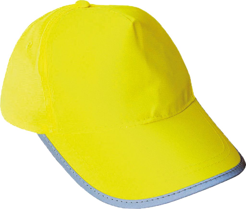 Korntex KXCAP | Hi-Viz-, Fluo-Cap / Mütze - Farbe: Signal Yellow - Größe: One Size