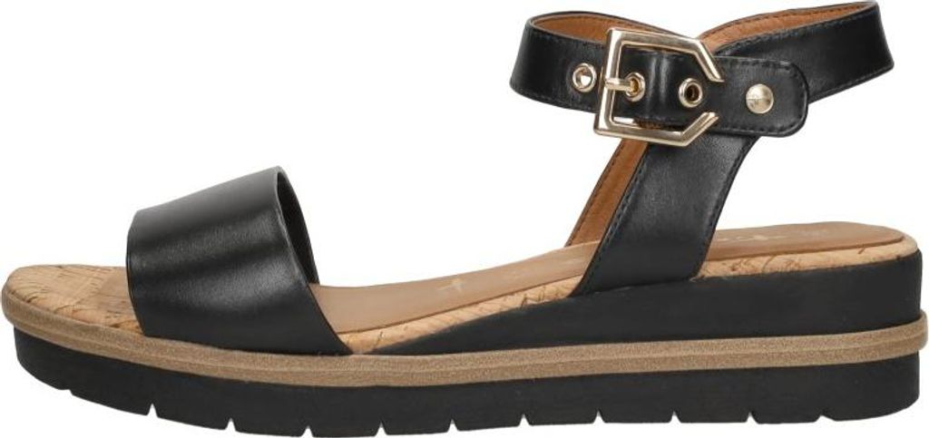 Tamaris Sandalen Plat  Sandalen Plat - Zwart - Maat 39 Image du produit 